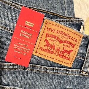 Levi's Blue Skinny Jeans Classic Style